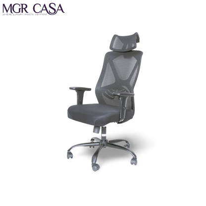 MGR YARIS BLACK HIGH BACK MESH OFFICE CHAIR
