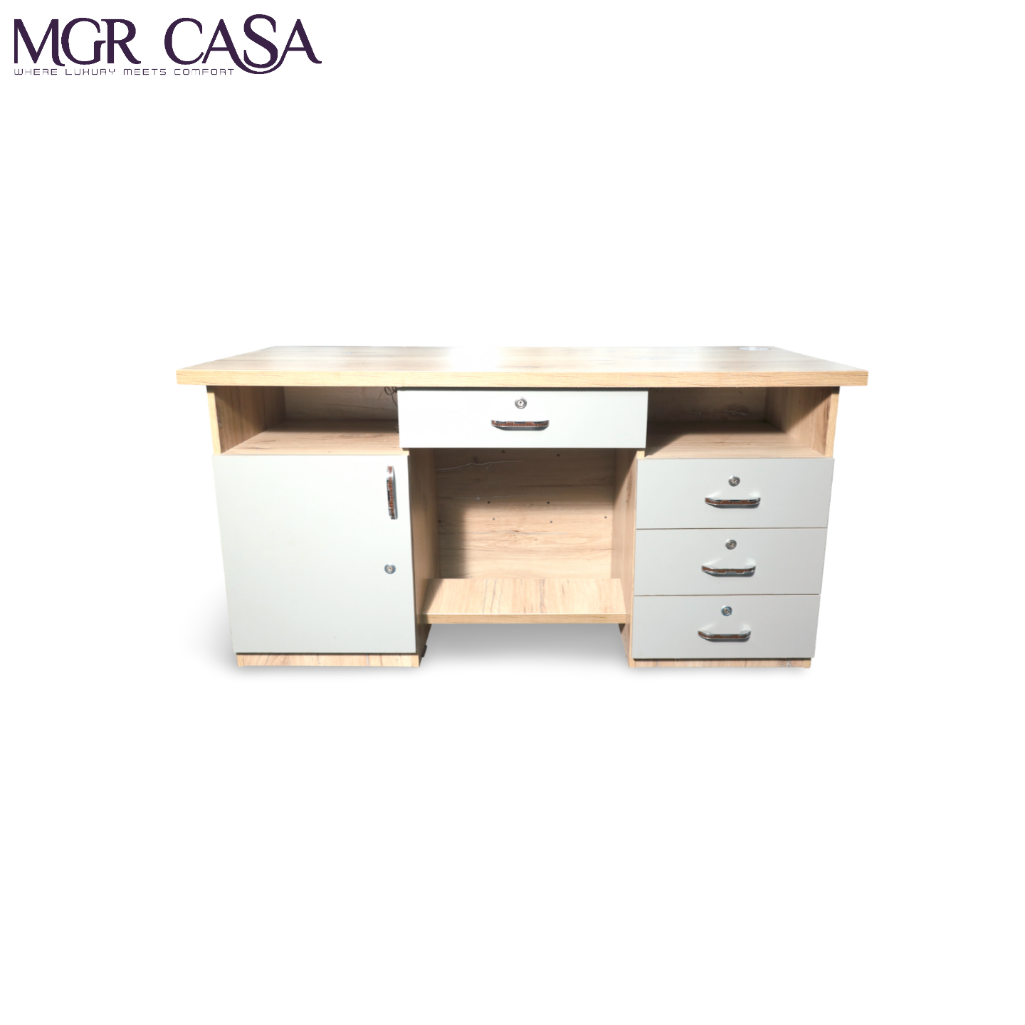 MGR ENGINEERING WOOD SIZE CUSTUMIZABLE OFFICE TABLE