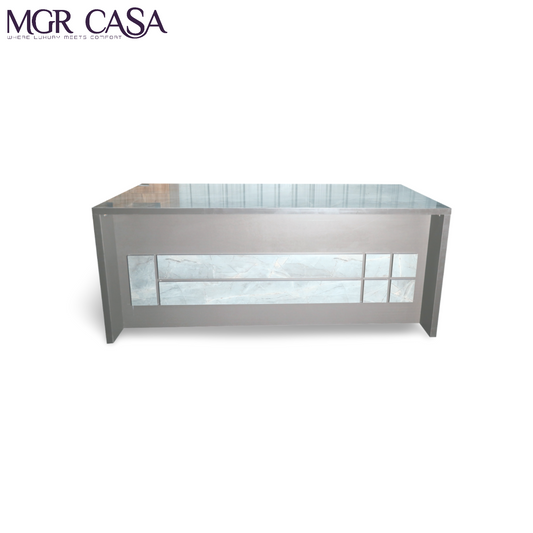 MGR UV COATED ENGINEERING WOOD TOP SIZE CUSTUMIZABLE OFFICE TABLE