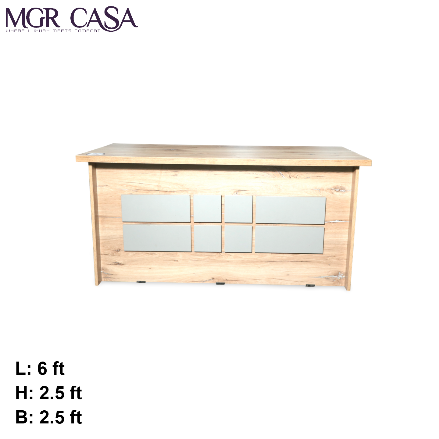 MGR ENGINEERING WOOD SIZE CUSTUMIZABLE OFFICE TABLE